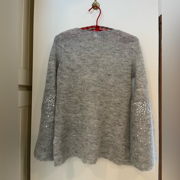 Mint Velvet (UK) Sheer wool / mohair & sequin sweater Size 2 NWOT - Picture 3 of 8